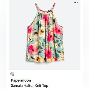 Papermoon's Samala Halter Knit Top